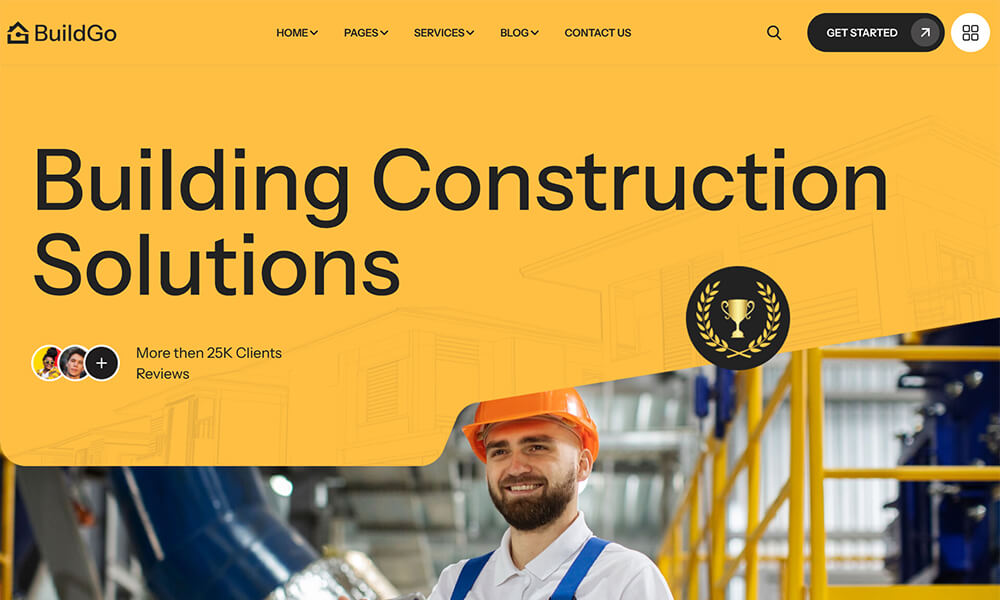 Best Construction Company WordPress Themes